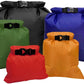 Pimoys 5 Pack Waterproof Dry Sacks, Lightweight Outdoor Dry Bags Ultimate Dry Bags for Kayaking Rafting Boating Camping (1.5L, 2.5L, 3.5L, 4.5L, 6L)