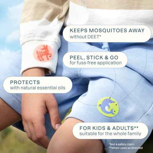 Mosquito Repellent Stickers for Kids & Adults (180 Count)