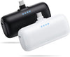[2-Pack] Mini Portable Charger 5200mAh Power Bank, 3A PD USB C Cell Phone Portable Power, LCD Display Battery Pack Compatible with iPhone 15/15 plus/15 pro/15 pro Max/Android Phone/Samsung etc