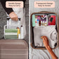 10 PCS Clear Travel Bags for Toiletries (10 Count)