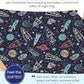 Premium Stretchy Space Crib Sheets (2 Count)