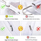 Garment Bag Covers 24''X54'' Lightweight White PEVA Breathable Bags (6 Count)