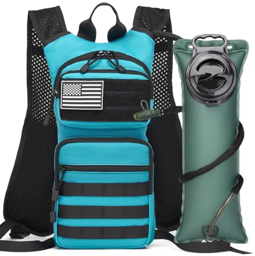 Insulated Hydration Pack Hiking Water Backpack Running Vest with 3L TPU Bladder Bag for Marathon Cycling Men