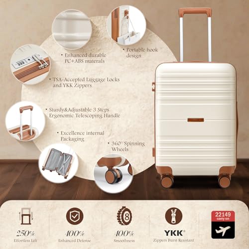 Luggage Sets with Spinner Wheels (7 Count)