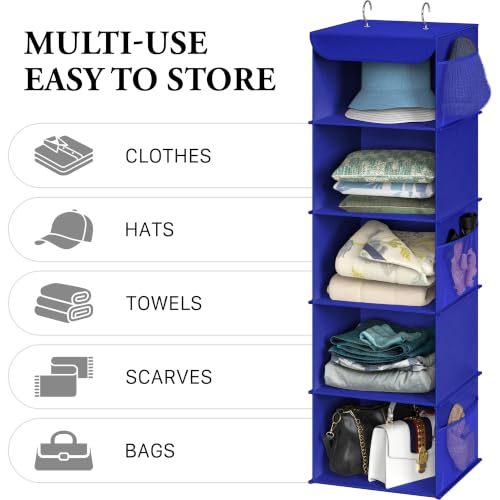 5 Shelf Hanging Closet Organizer