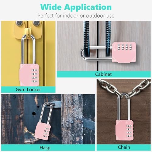 CL21RQ 2.6 Inch Long Shackle Combination Lock