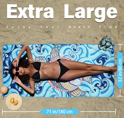 Microfiber Beach Towel (4 Count)