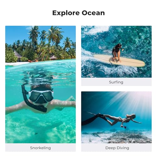 60M 196FT Waterproof Case Compatible with GoPro Hero 13 Black