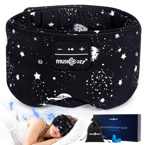 Sleep Mask Stary Bluetooth Headphones for Sleeping Side Sleeper