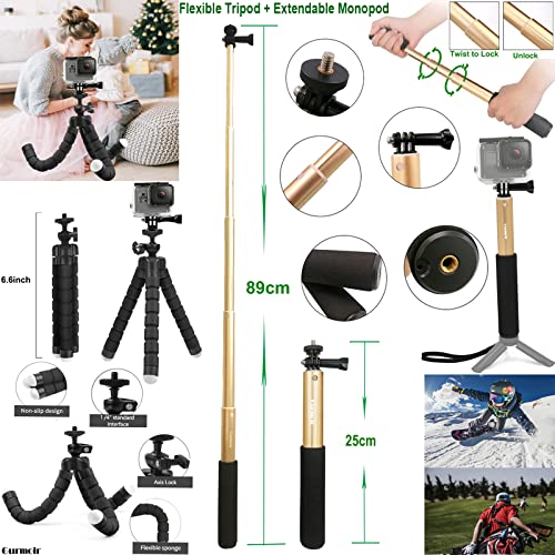 Accessory Pack for Go Pro 13 12 11 10 9 Hero