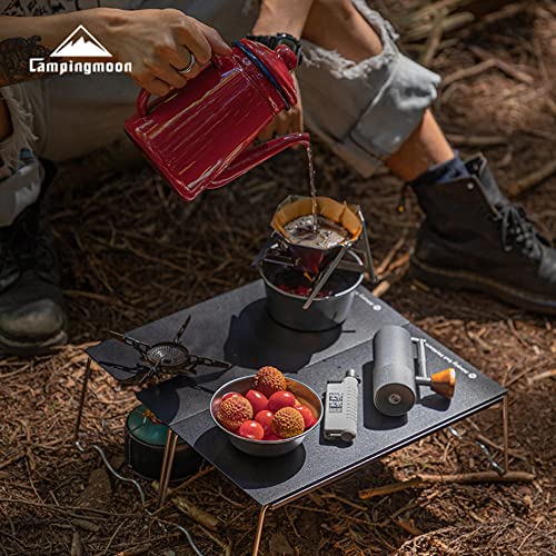 CAMPINGMOON Collapsible Coffee Dripper Pour Over Camping Outdoor 304 Stainless Steel COF