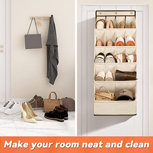 1 Pack Over the Door Shoe Organizers