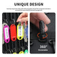 Portable Zippered Key Organizer