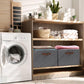 Large Fabric Storage Bins 6 Pack