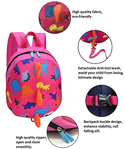Dinosaur Toddler Mini Backpack with Leash