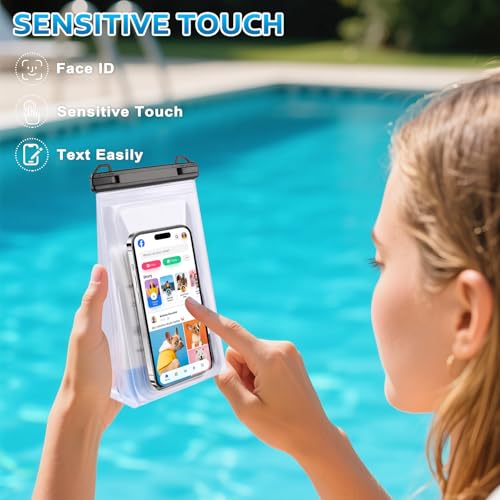 Floating Waterproof Phone Pouch 2 Pack (2 Count)