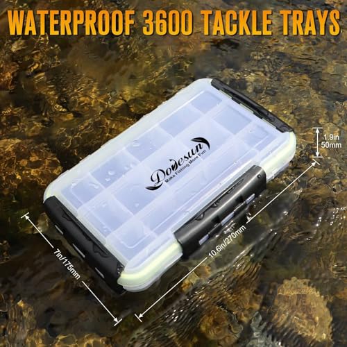 Small Fishing Backpack with Tackle Boxes Fishing Sling Bag DIY Embroidery Patches Tackle Bag Gift for Men Black