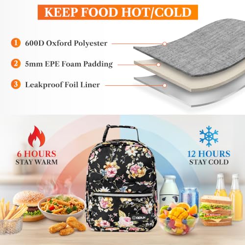 Insulated Lunch Box for Kids and Adults