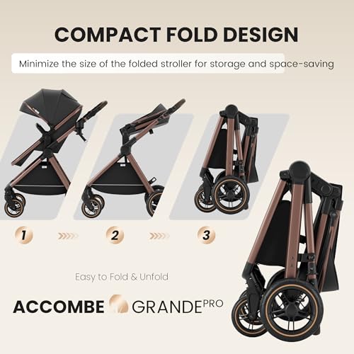 2-in-1 Convertible Baby Stroller for Newborn to Toddler