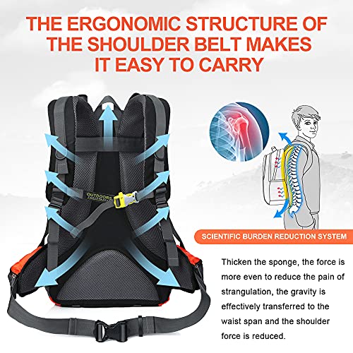 INOXTO lightweight Hiking Backpack 35L