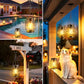 Solar Lanterns Outdoor Waterproof (4 Count)