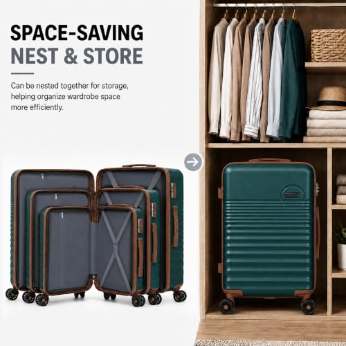 Luggage Sets 5 Piece (5 Count)