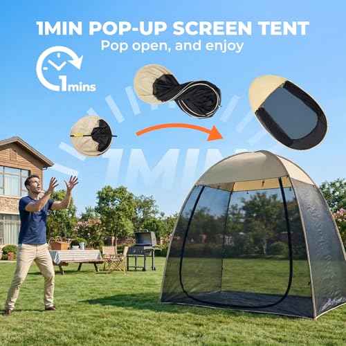 Pop Up Screen House Tent