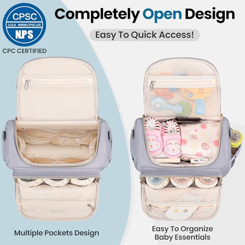 4 in 1 Convertible Diaper Bag Backpack