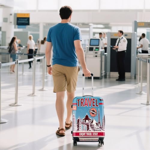 Travel Luggage Cover Suitcase Cover Protector Skins 18