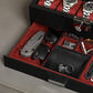 10 Slot Watch Box in Leather with Valet Drawer