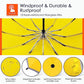 Inverted Umbrella Large Windproof Umbrellas for Rain Sun Travel Umbrella Compact with Reflective Stripe