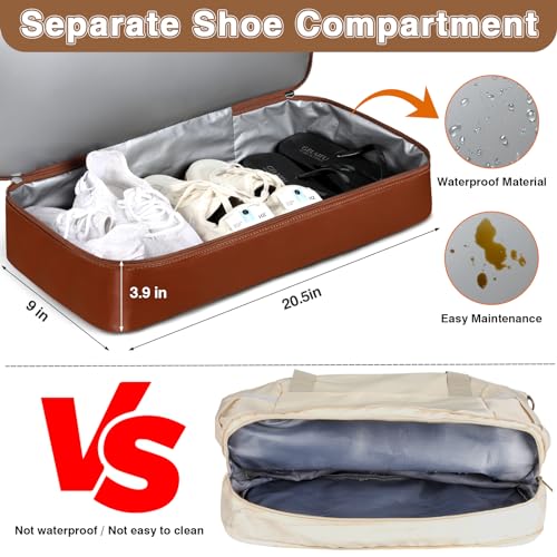 Weekender Bag for Women Travel Duffel Bag