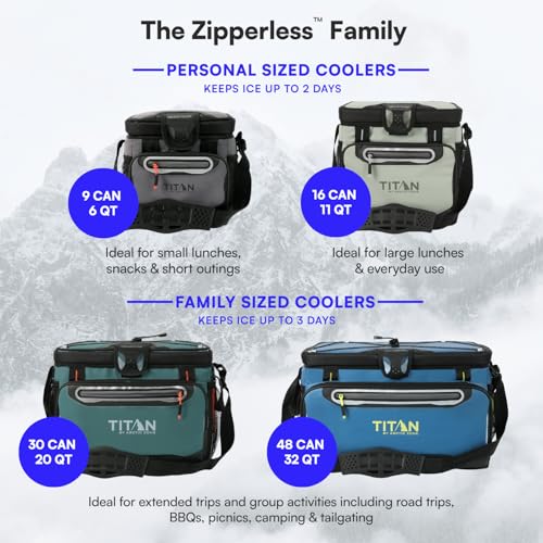 Titan 30 Can Zipperless HardBody Cooler (30 Count)