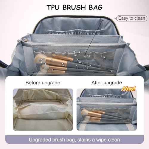 Travel Makeup Bag Organizer (3 Count)