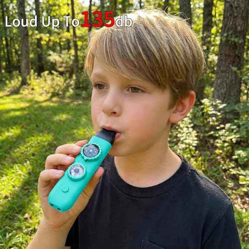 Multifunctional Survival Emergency Whistle for Kids with Compass Hiking Survival