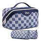 Travel Makeup Bag Cosmetic Bags for Women (3 Count)