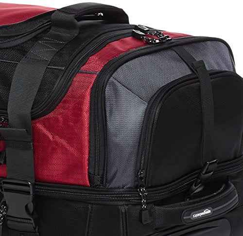 Ripstop Wheeled Duffel Bag with Multi