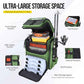 Fishing Backpack with Rod Holders 4 Tackle Boxes