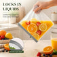 Dishwasher Safe Reusable Storage Bags Stand Up (24 Count)