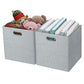 Thicker Fabric Storage Cubes 13 inch Collapsible Storage Bins for Organization