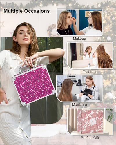 Makeup Bag with LED Mirror