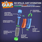 Lil Gulp Dog Water Bottle 15 Fl oz Filtered Portable Travel Bottle