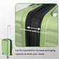 22×14×9 Airline Approved Carry On Luggage with Front Open Pocket
