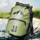 Waterproof Dry Bag Backpack with Zippered Pocket