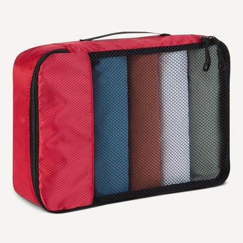 4 Piece Packing Cubes Travel Accessories Set (4 Count)