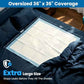 Extra Large Chucks 36"x36" 100 Count Disposable Bed Pads Heavy Duty Absorbent Elderly Adults Incontinence Bed Pads