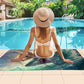 Cute Cat Beach Towel