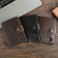 Polare Luxury RFID Blocking Leather Passport Holder Travel Wallet For Men and Women