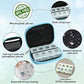 Weekly Travel Pill Organizer Pill Case for Purse with Removable 7 Day Pill Box (2 Count)
