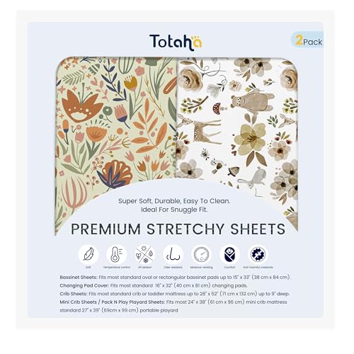 Premium Soft Pack n Play Sheets (2 Count)